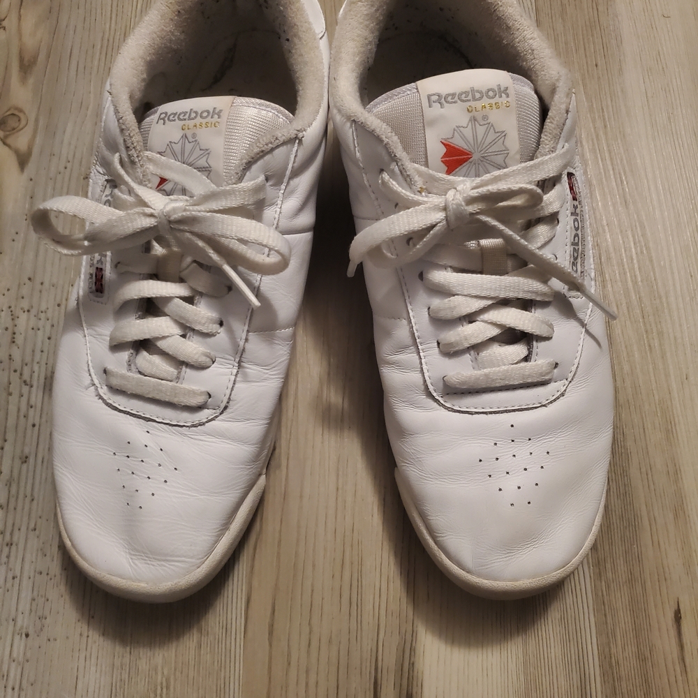 Reebok Classic White Leather Sneakers
